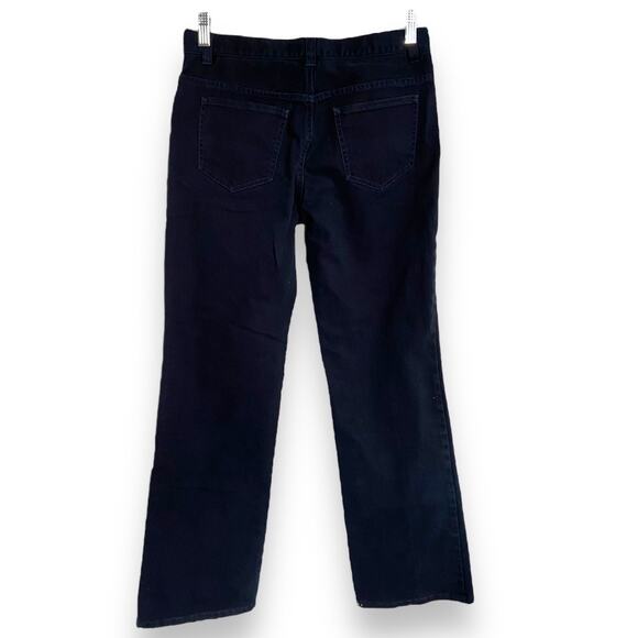 Talbots Womens Jeans Sz 4 Dark Blue Denim 5 Pocket Style - Picture 2 of 5